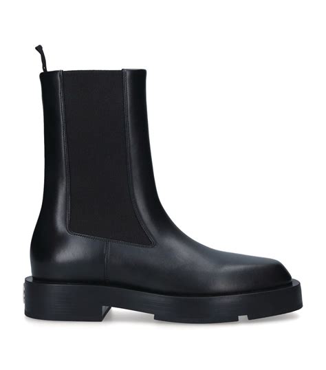 givenchy leather chelsea boots|Givenchy.